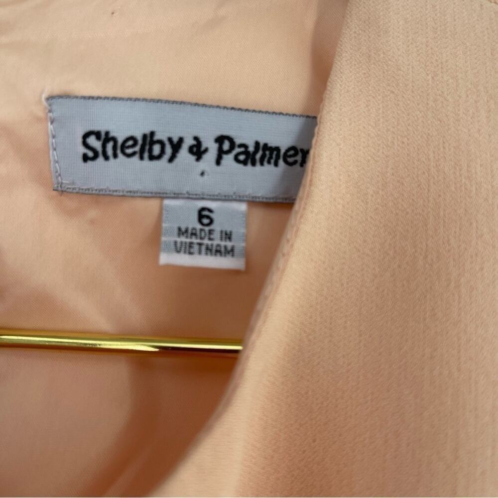 Shelby & Palmer Ash Rose Beautiful Elegant Sleeveless shift Dress size 6 - Picture 8 of 8